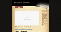 Desktop Screenshot of billemersonmusic.com